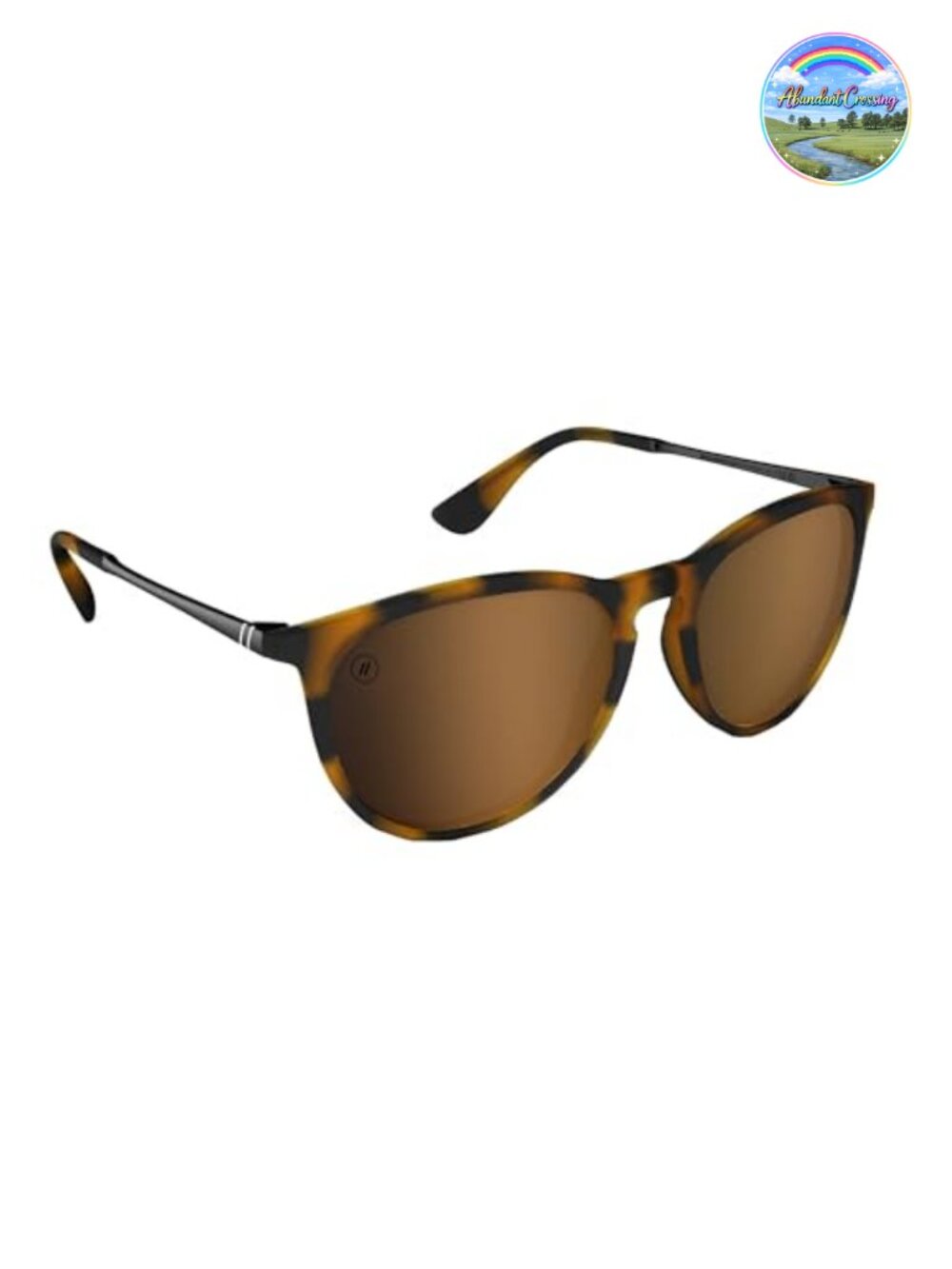 Polarized Sunglasses Classic Shape Mixed Metal Frame 100% UV Protection